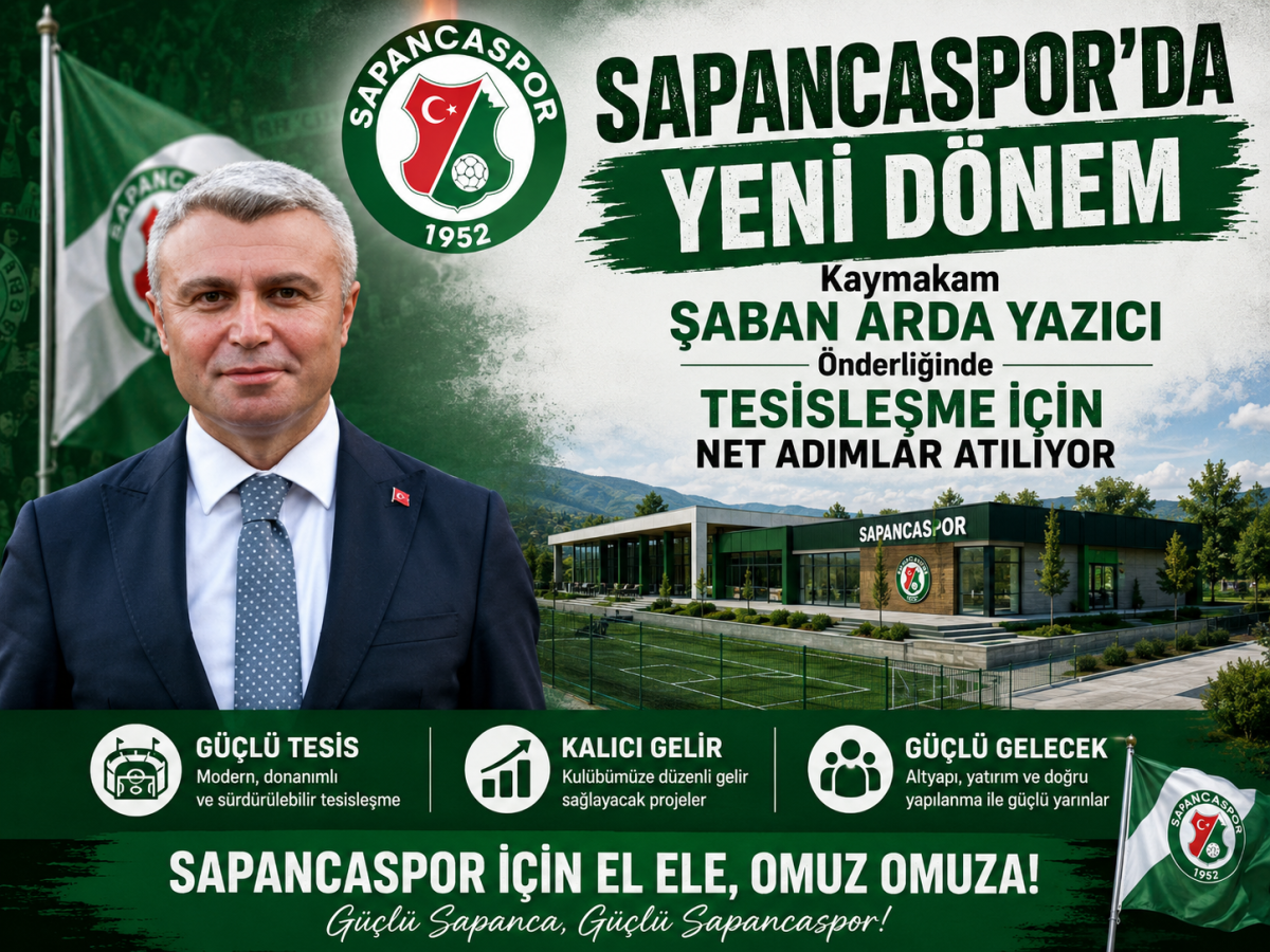 Sapancaspor’da Yeni Dönem Başlıyor: Tesisleşme İçin Somut Adımlar Atılıyor