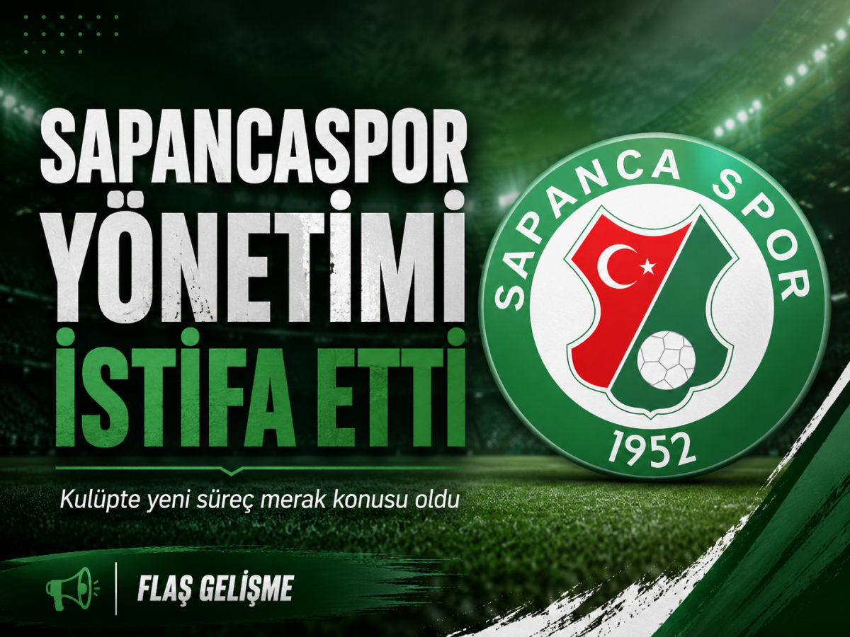 Sapancaspor Yönetimi Görevinden Ayrıldığını Açıkladı