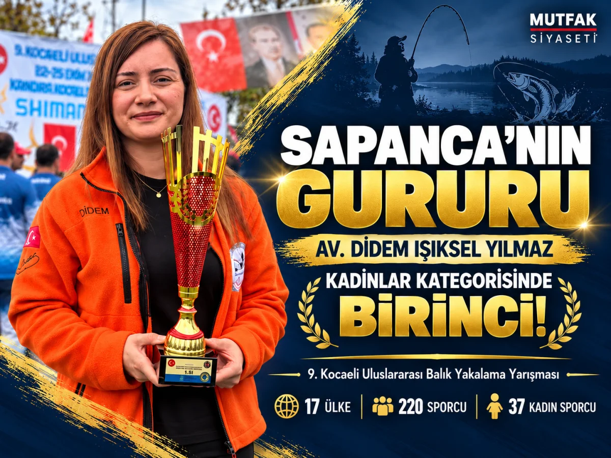 Sapancalı Av. Didem Işıksel Yılmaz’dan uluslararası yarışmada birincilik
